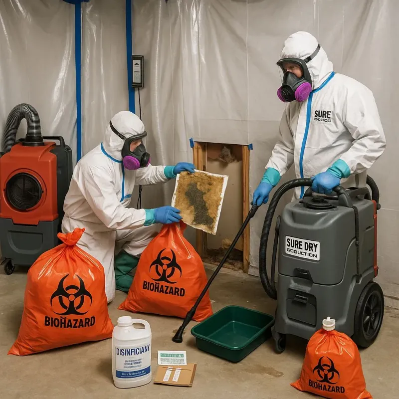 Contaminated Water Handling Protocols process in Flatonia, TX